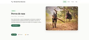 mercado para mascotas project